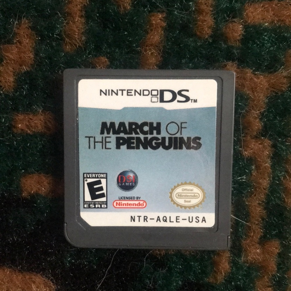 March Of The Penguins Nintendo DS Disc